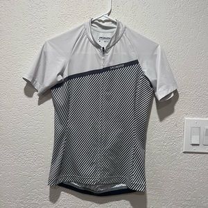 Specialized Gray and White Fitted Graphic Jersey